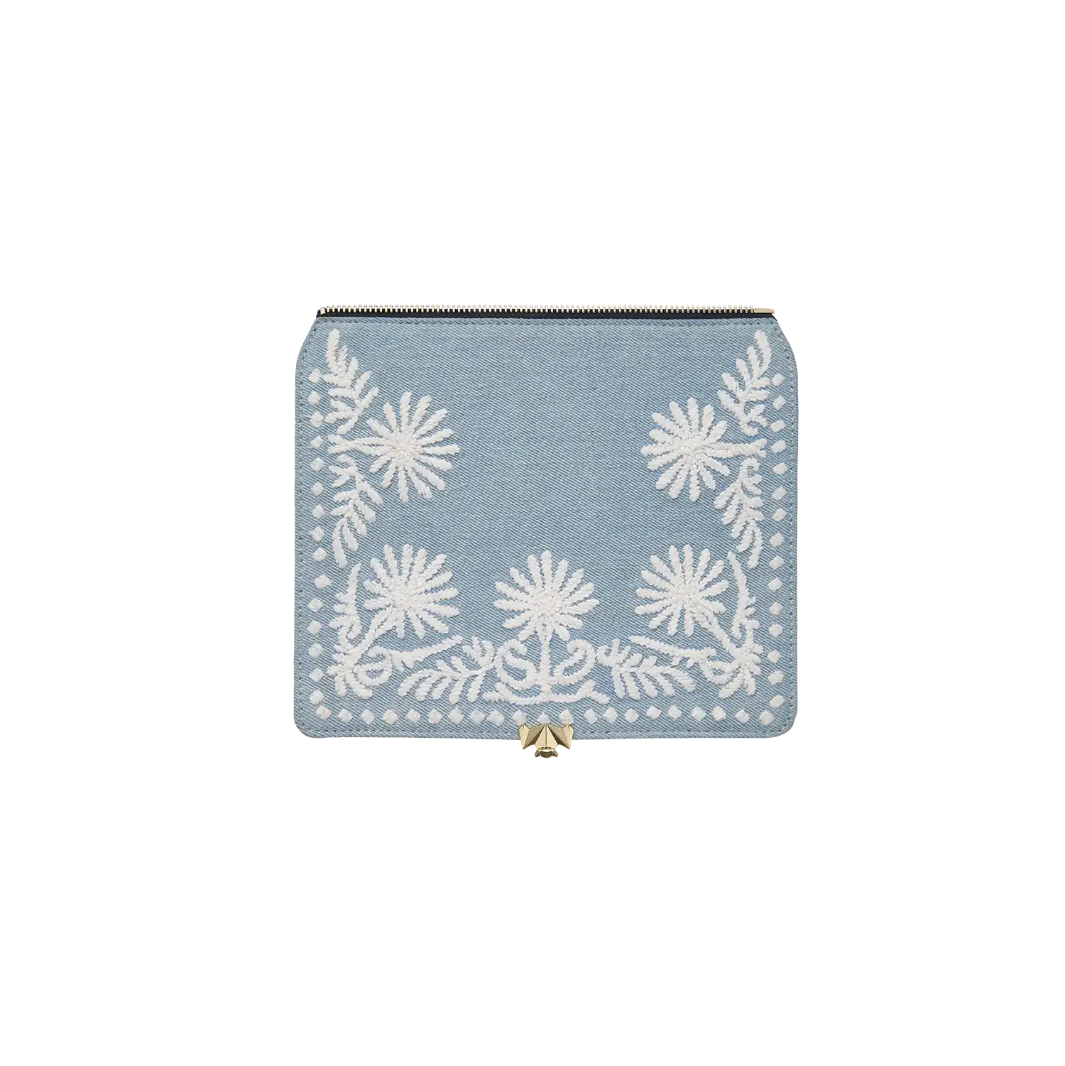 Wechselklappe - Denim & Daisies - hellblau