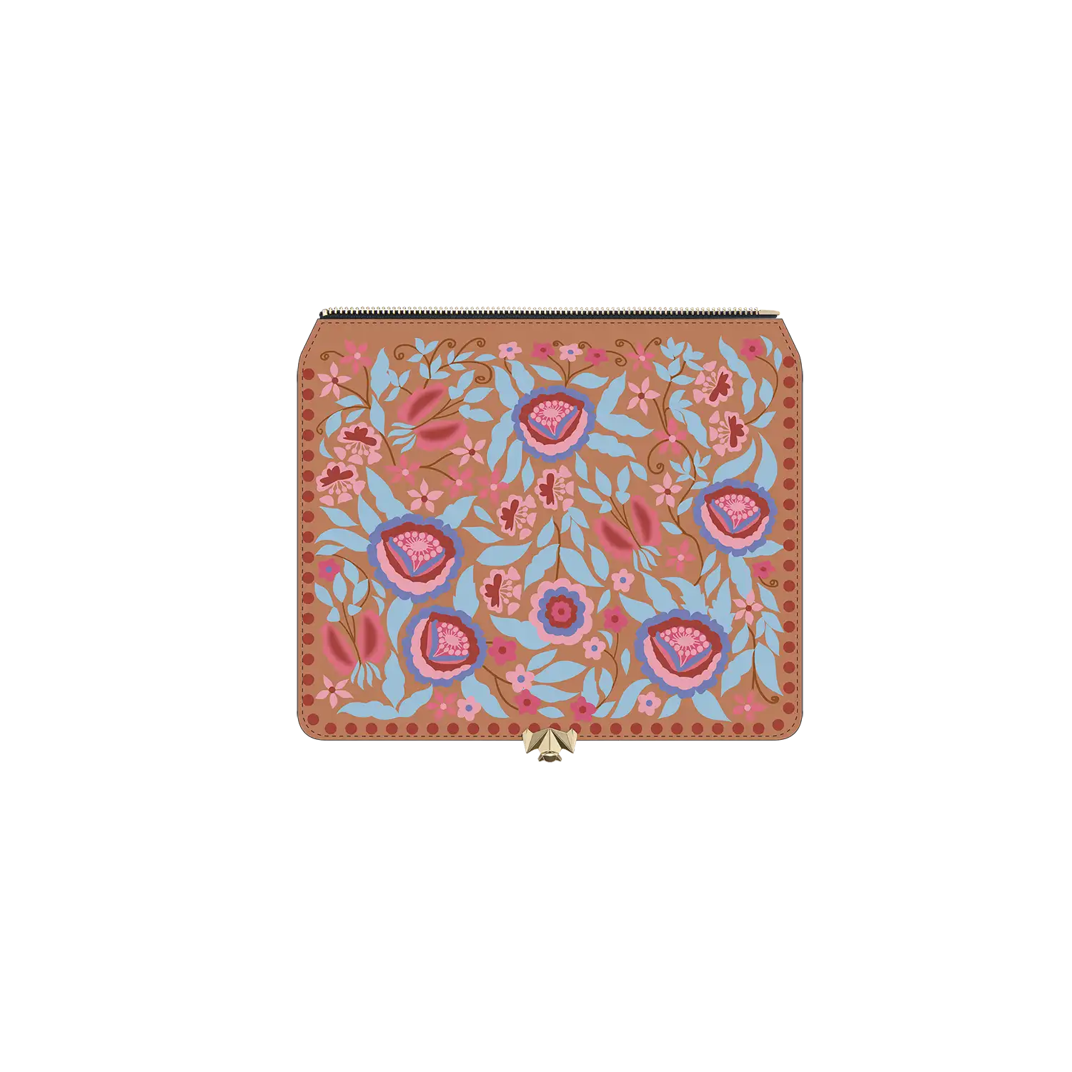 Wechselklappe - Gypsy Garden - cognac-bunt
