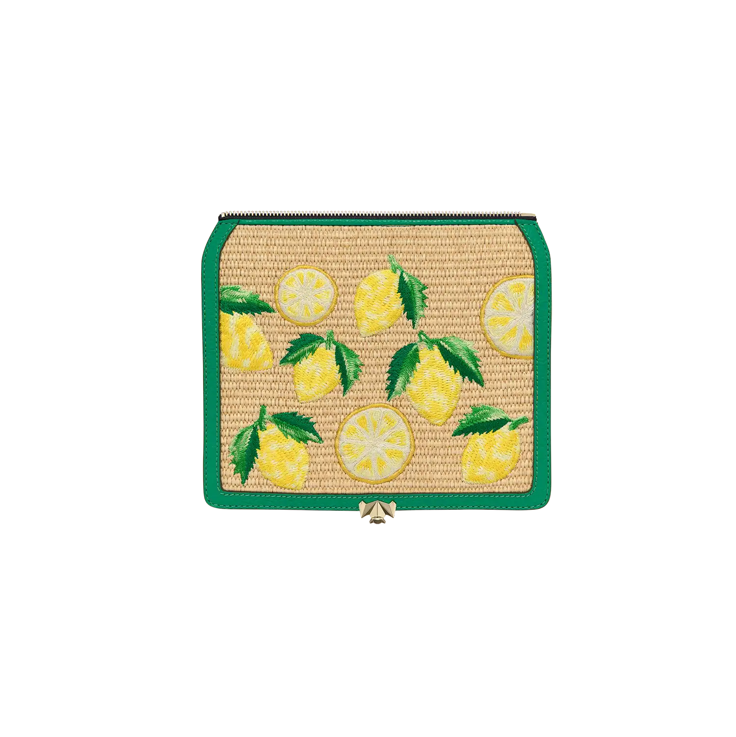 Wechselklappe - Limoncello - hellbraun-grün