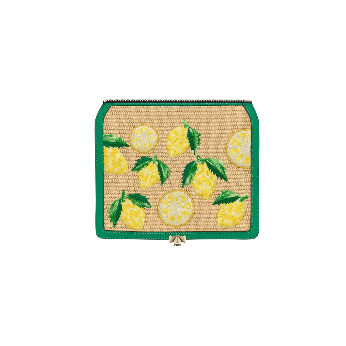 Wechselklappe - Limoncello - hellbraun-grün