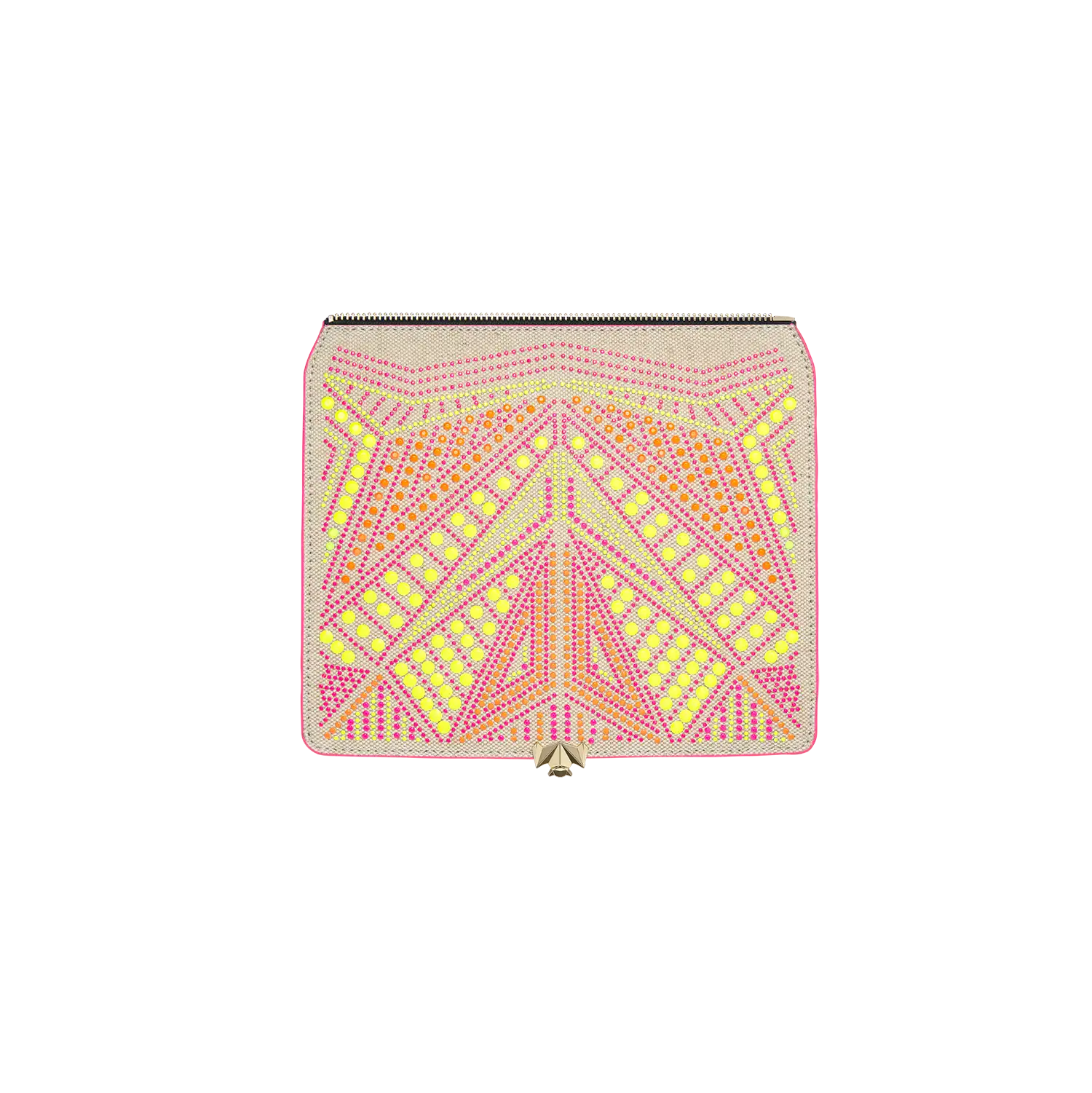 Wechselklappe - Neonmania - creme-bunt