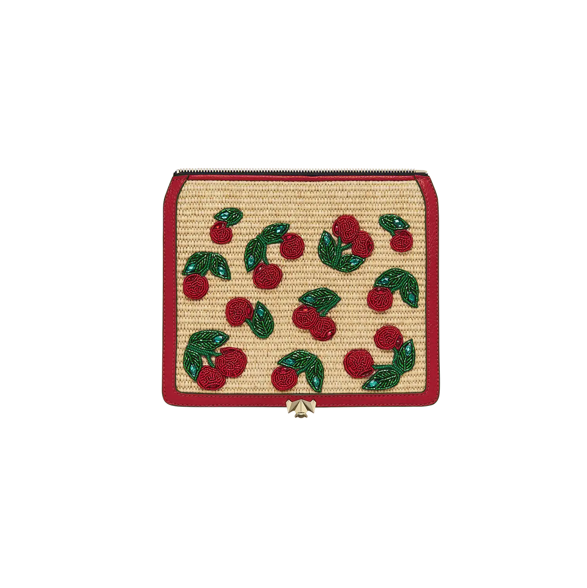 Wechselklappe - Rosso Ciliega - hellbraun-rot