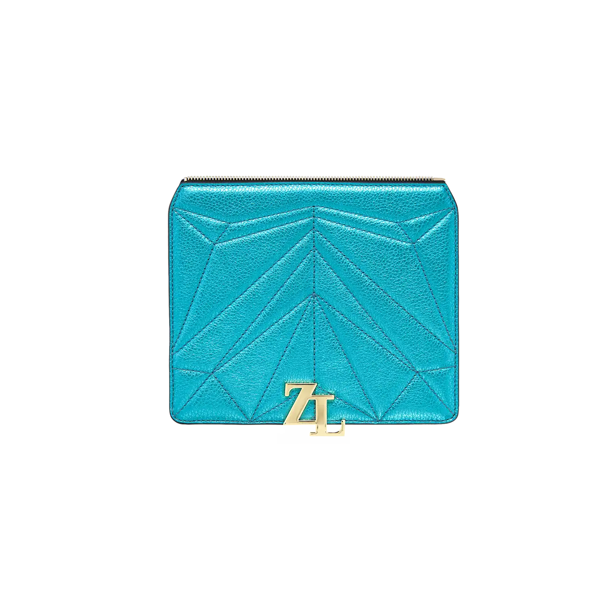 Wechselklappe - Iconic Curacao - türkis-metallic