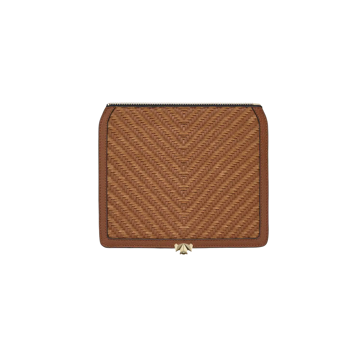 Wechselklappe - Sandy Weave - cognac