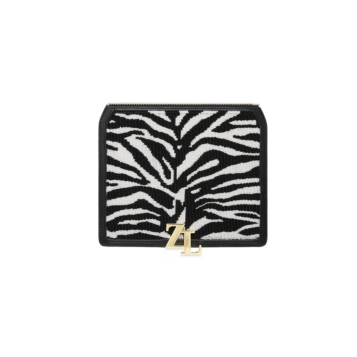 Wechselklappe - Zebra Crush - schwarz-weiß
