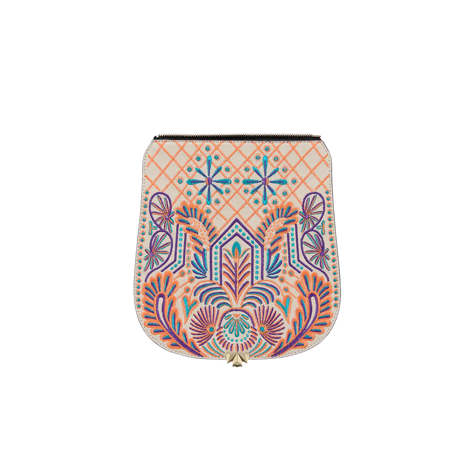 Wechselklappe - Kiran - creme-bunt