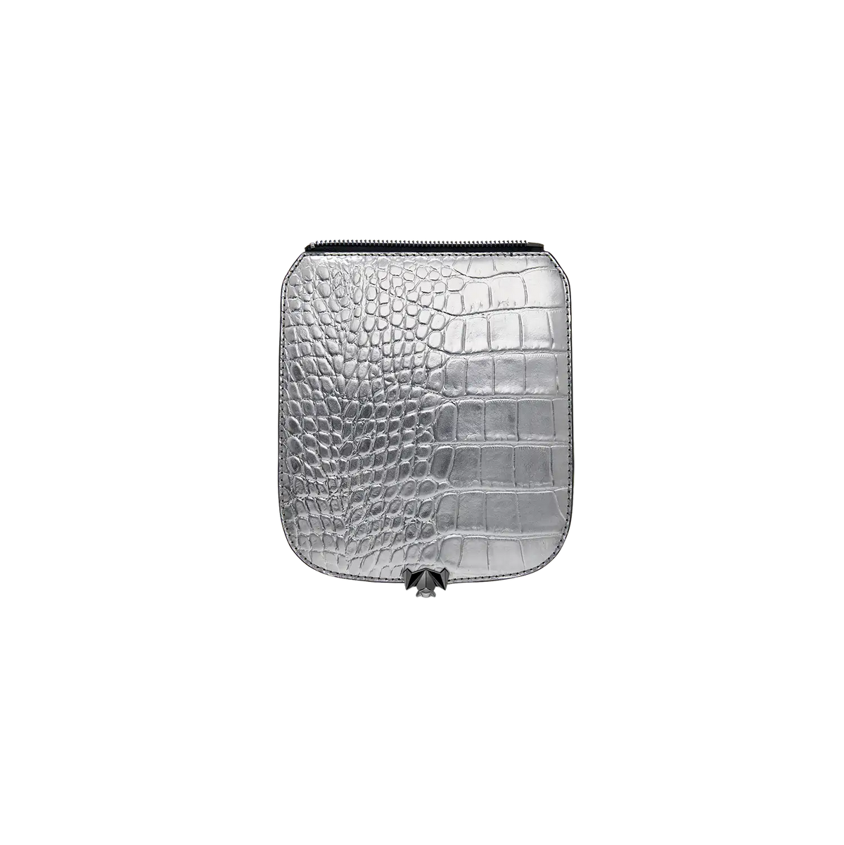 BC Wechselklappe - Mini Dazzle Croco - schwarz