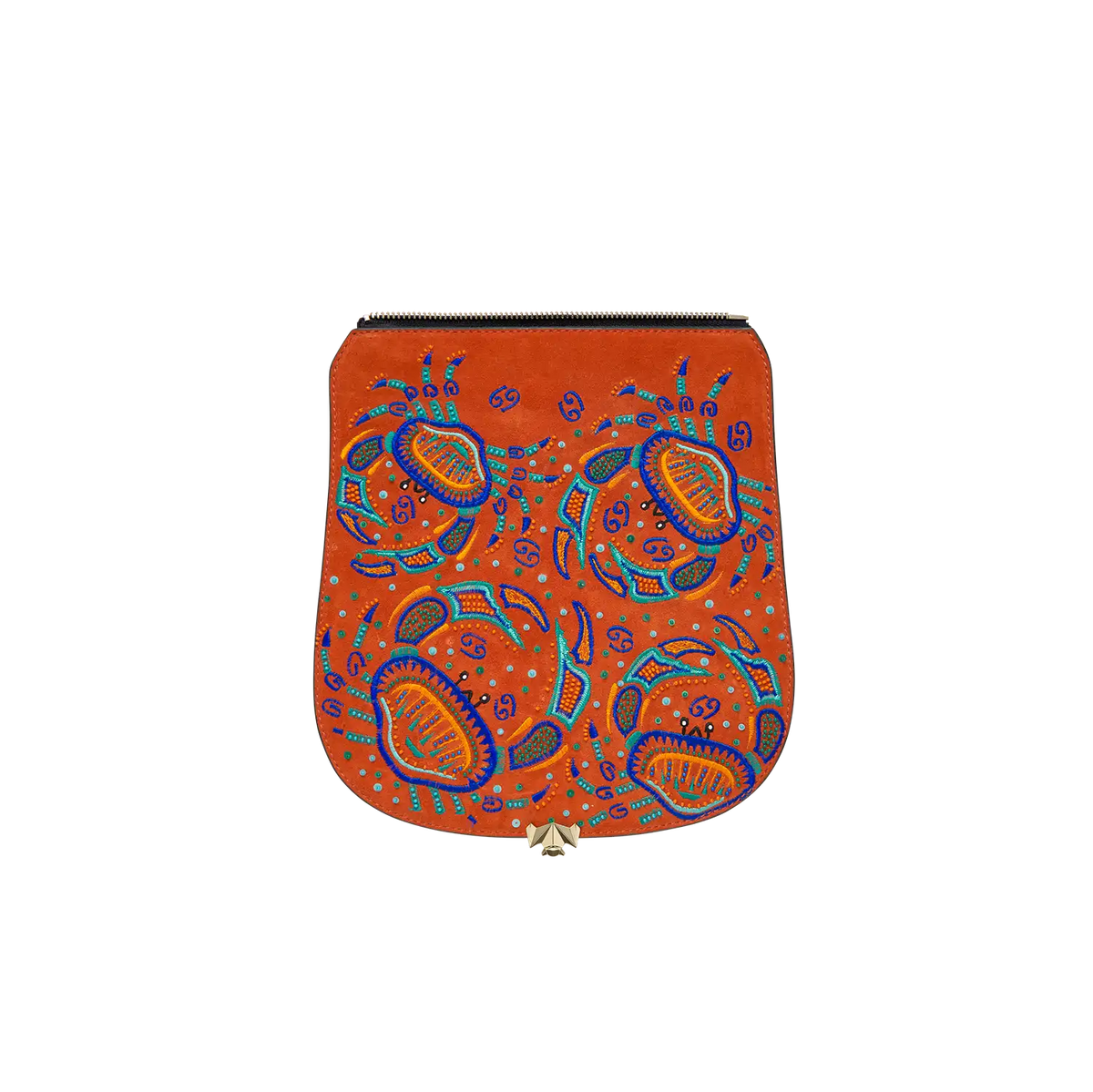 Wechselklappe - Mrs. Crab - orange