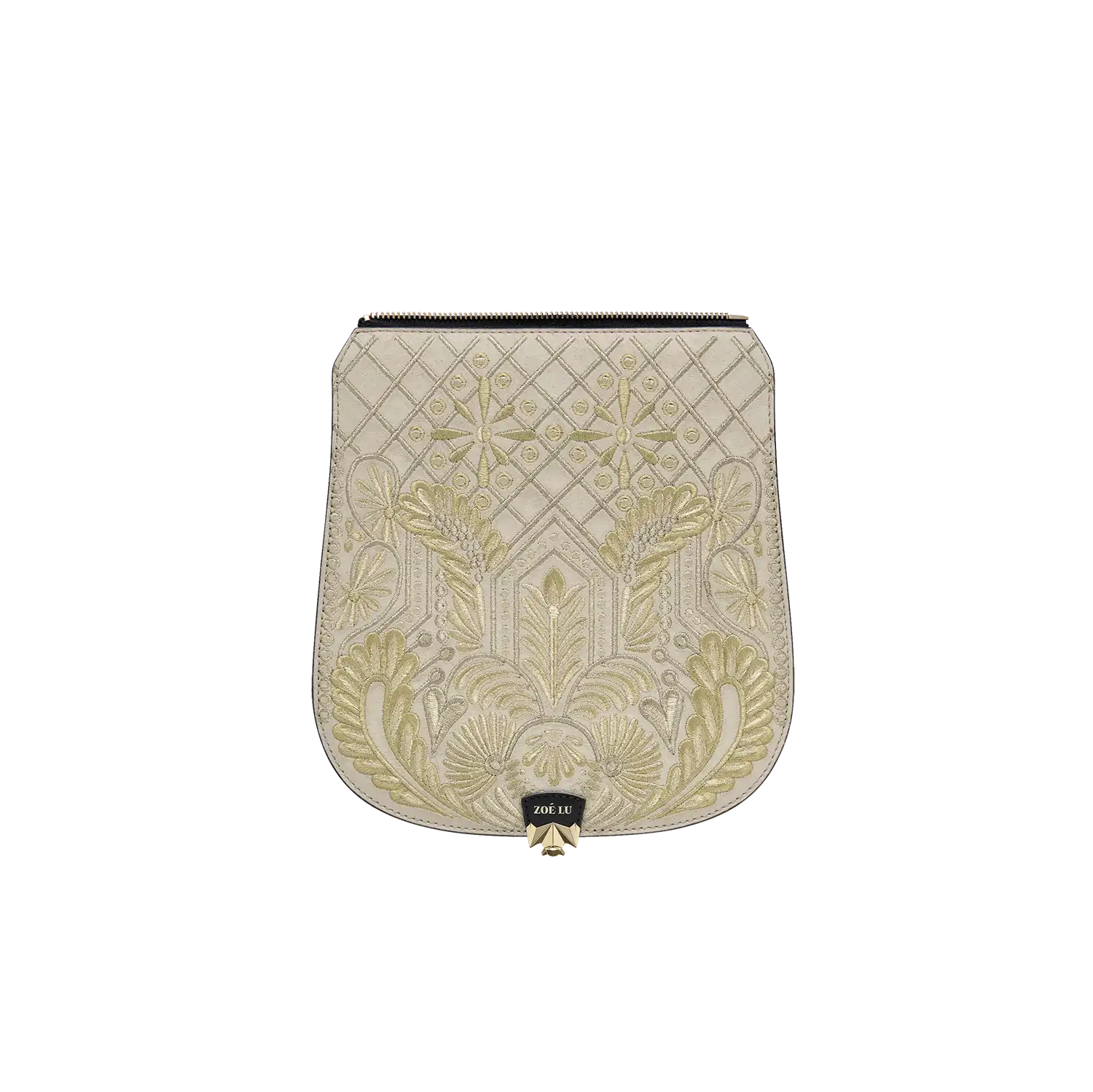 Wechselklappe - Nilay - creme-gold