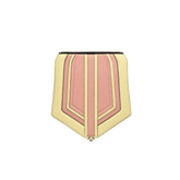 Wechselklappe - Pastel Harmony - gelb-rosa