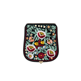 Wechselklappe - So Romantic - Blumen schwarz