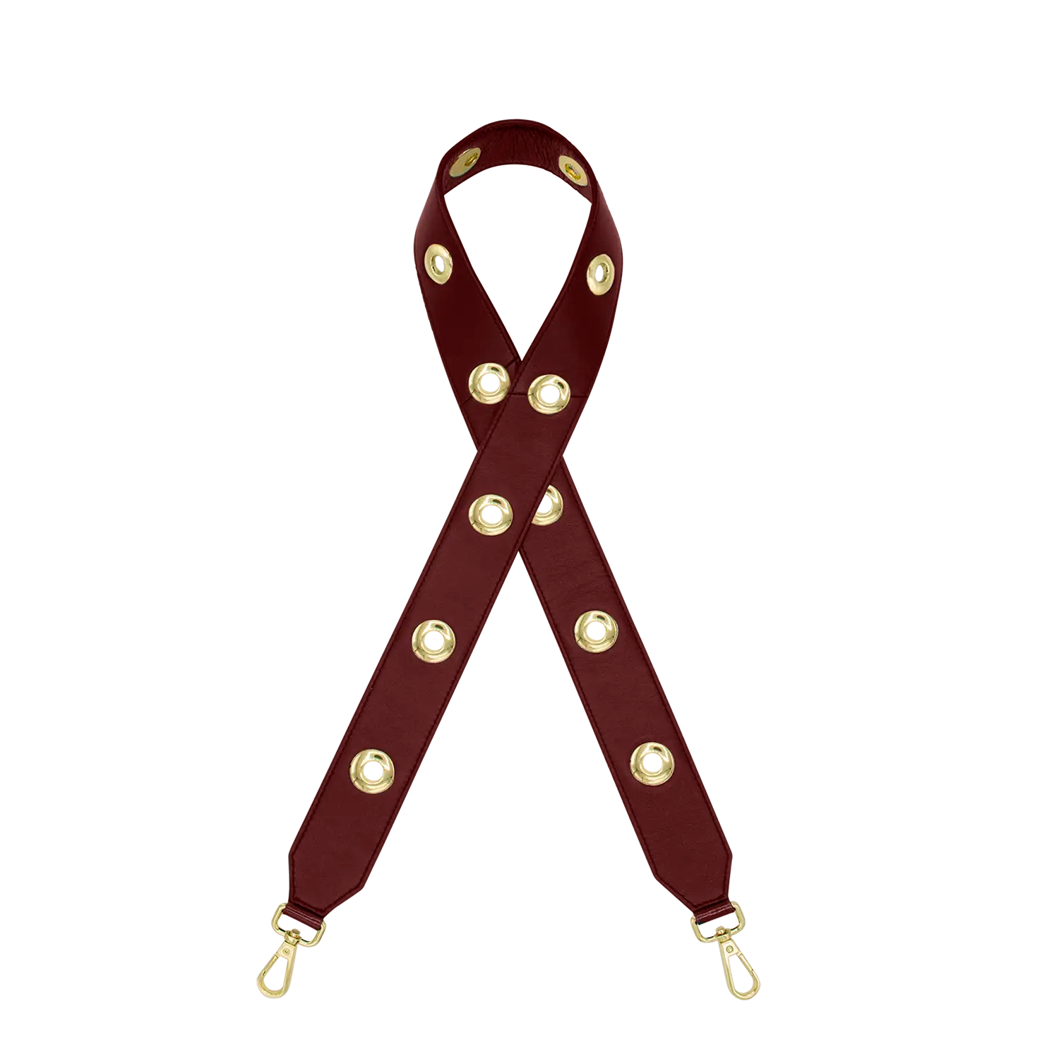 Schulterriemen - Take a Long Turn - weinrot