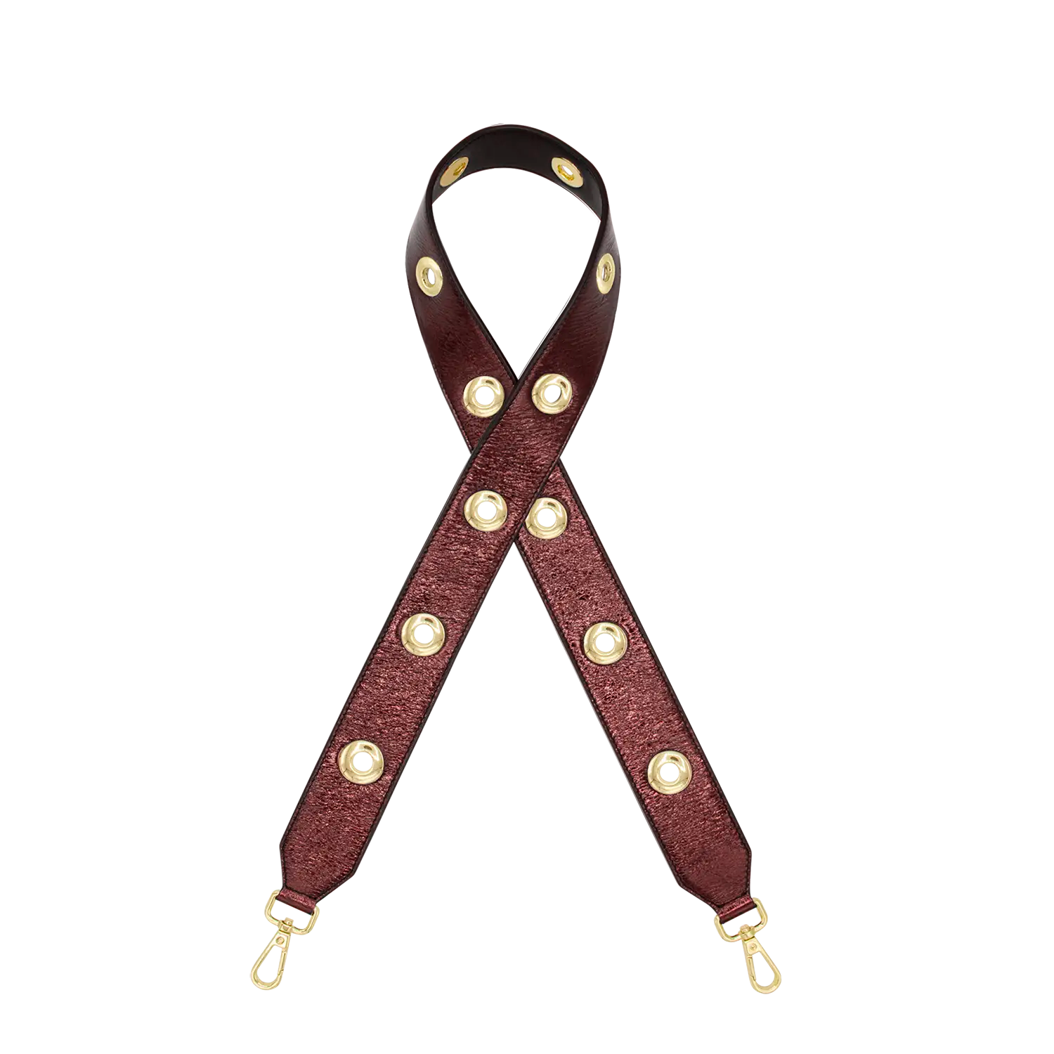 Schulterriemen - Take a Long Turn - weinrot