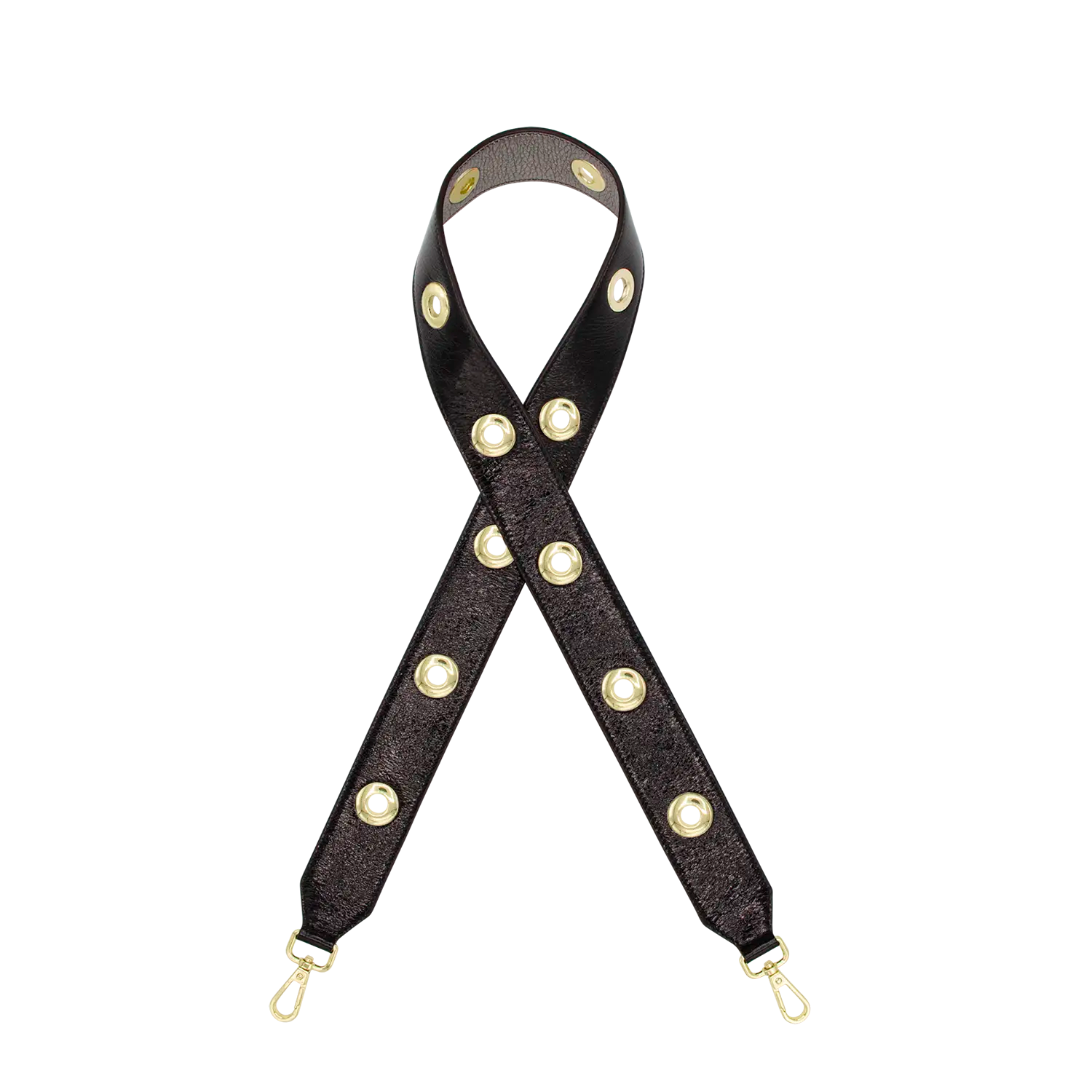 Schulterriemen - Take a Long Turn - schwarz-silber