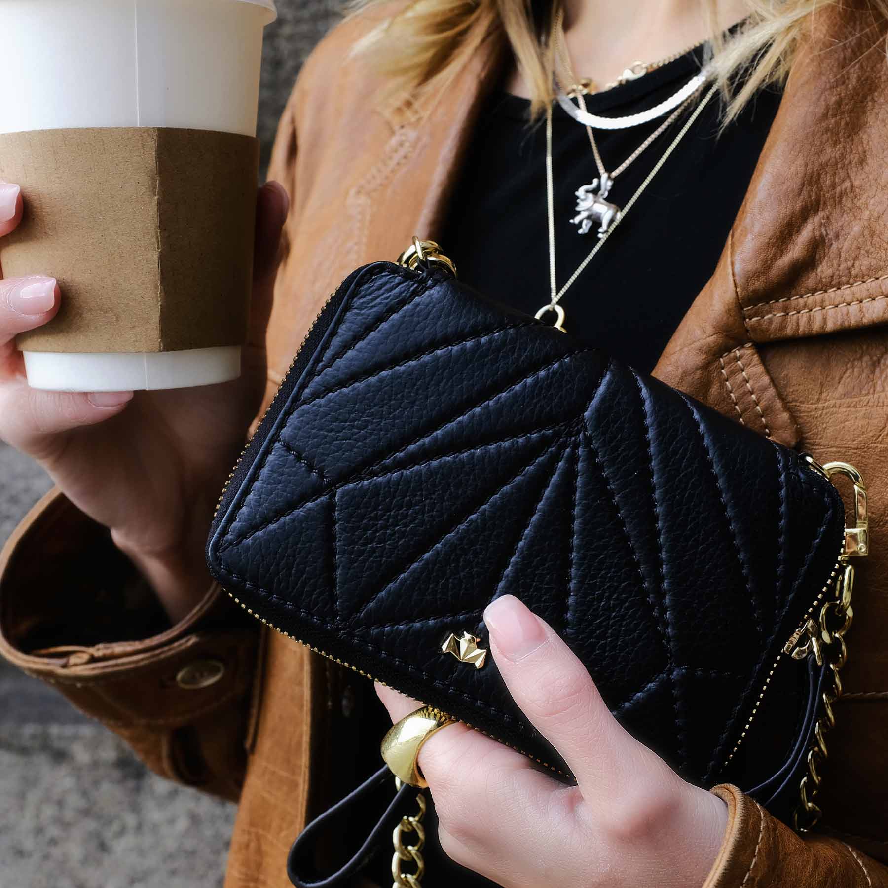 Geldbörse - One For The Money - schwarz