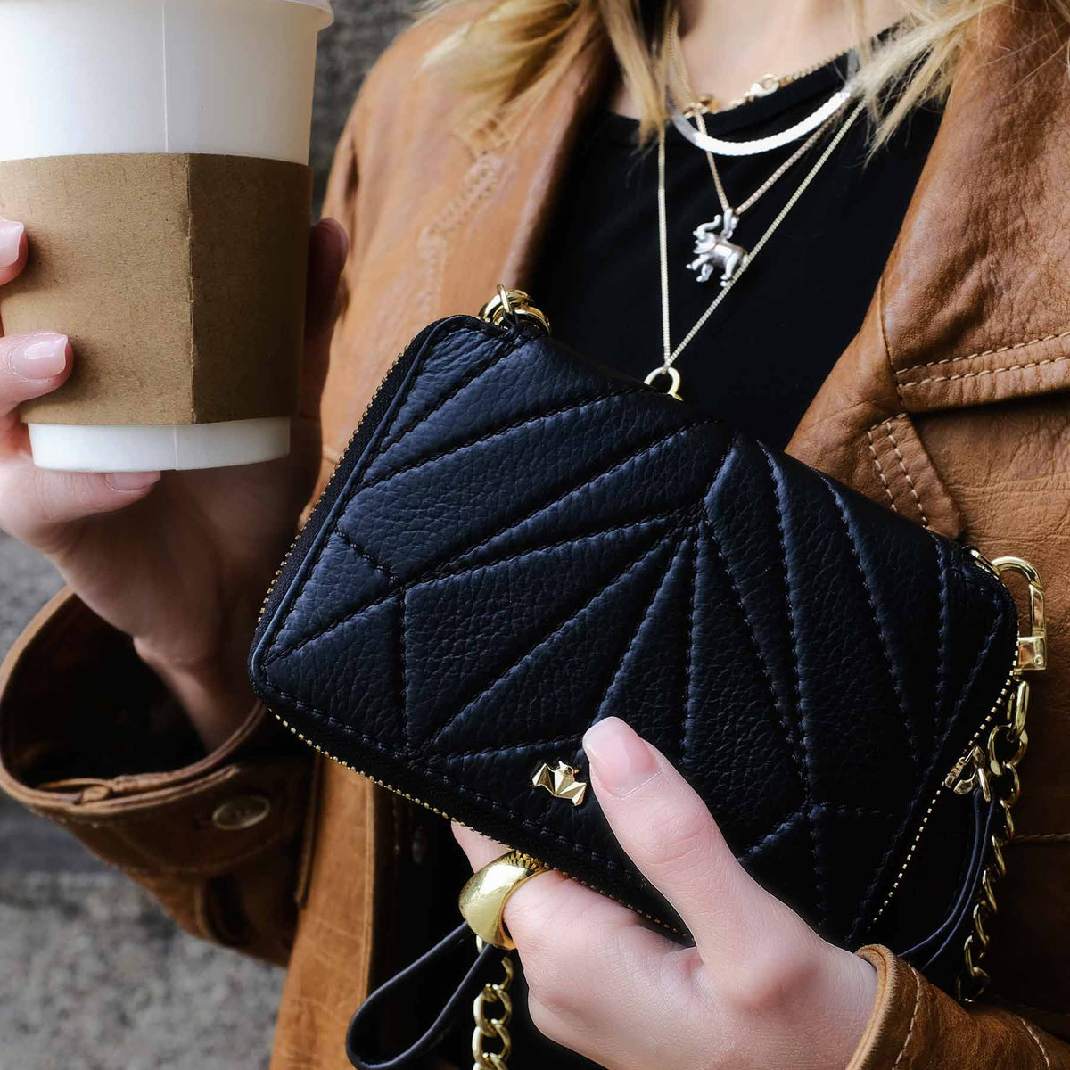 Geldbörse - One For The Money - schwarz