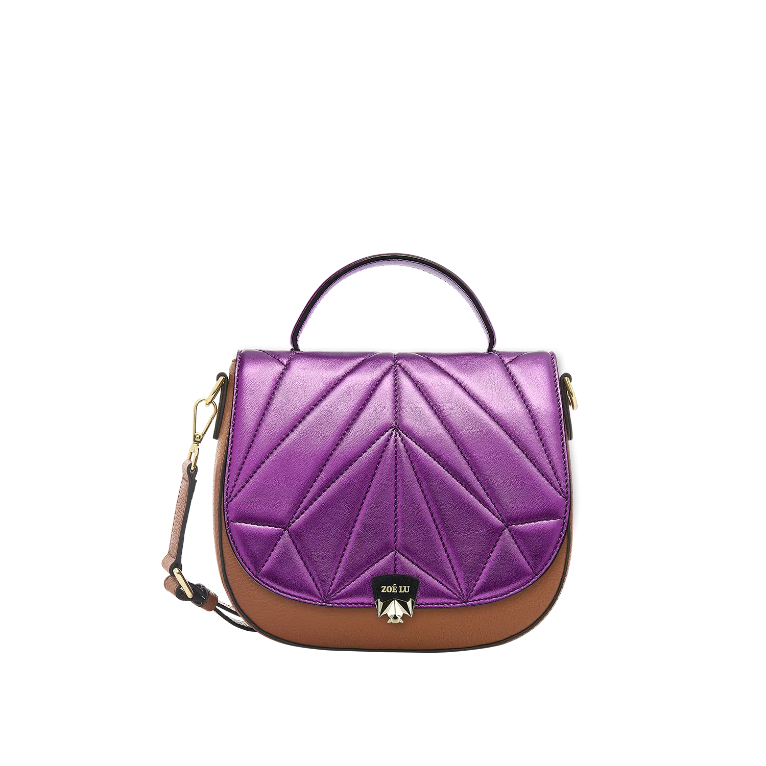 Wechselklappe - Kinda Hypnotised - lila-metallic