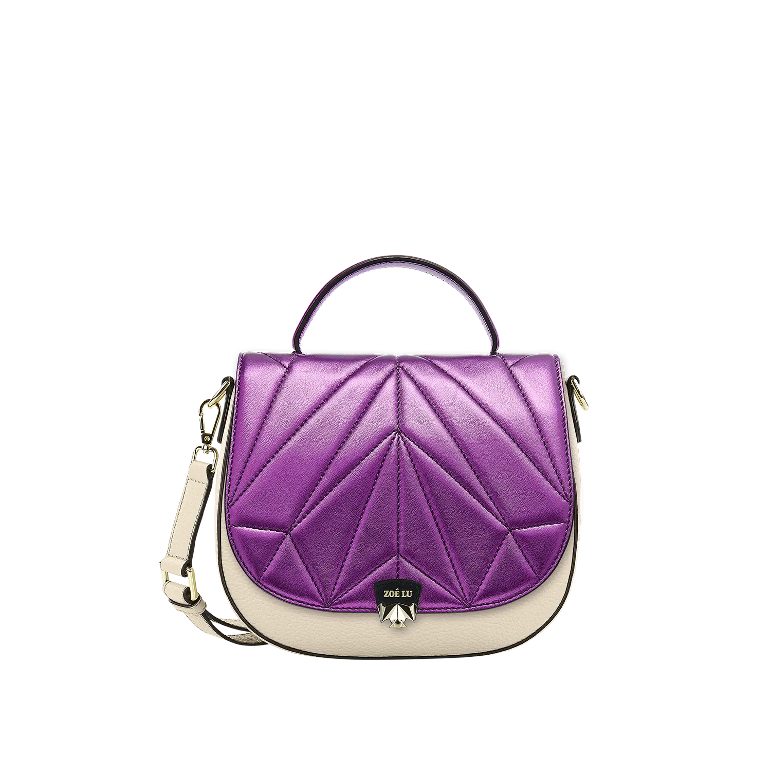 Wechselklappe - Kinda Hypnotised - lila-metallic