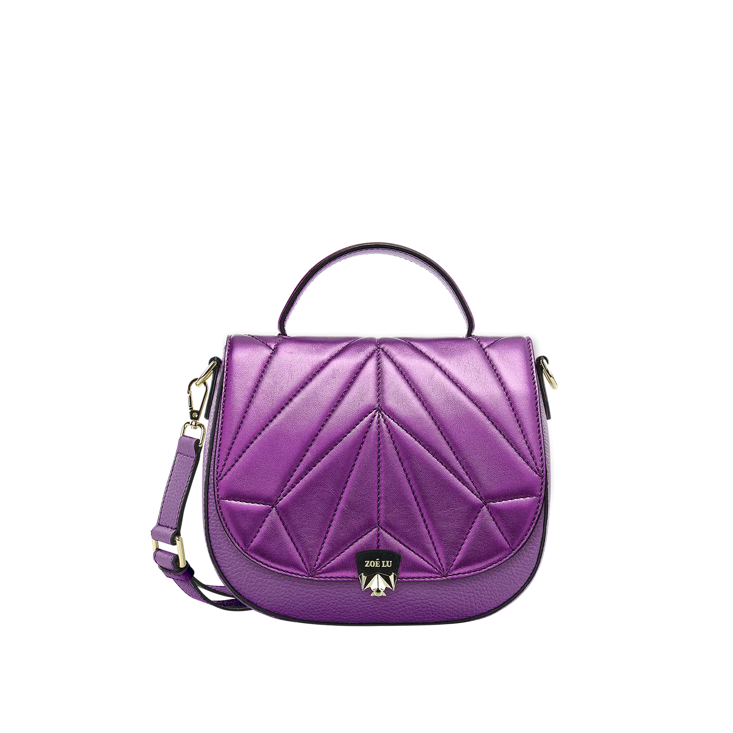 Wechselklappe - Kinda Hypnotised - lila-metallic