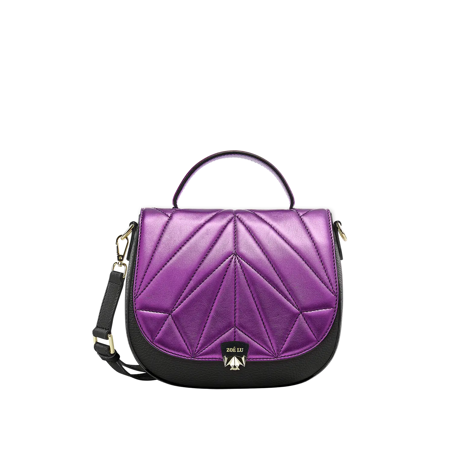 Wechselklappe - Kinda Hypnotised - lila-metallic