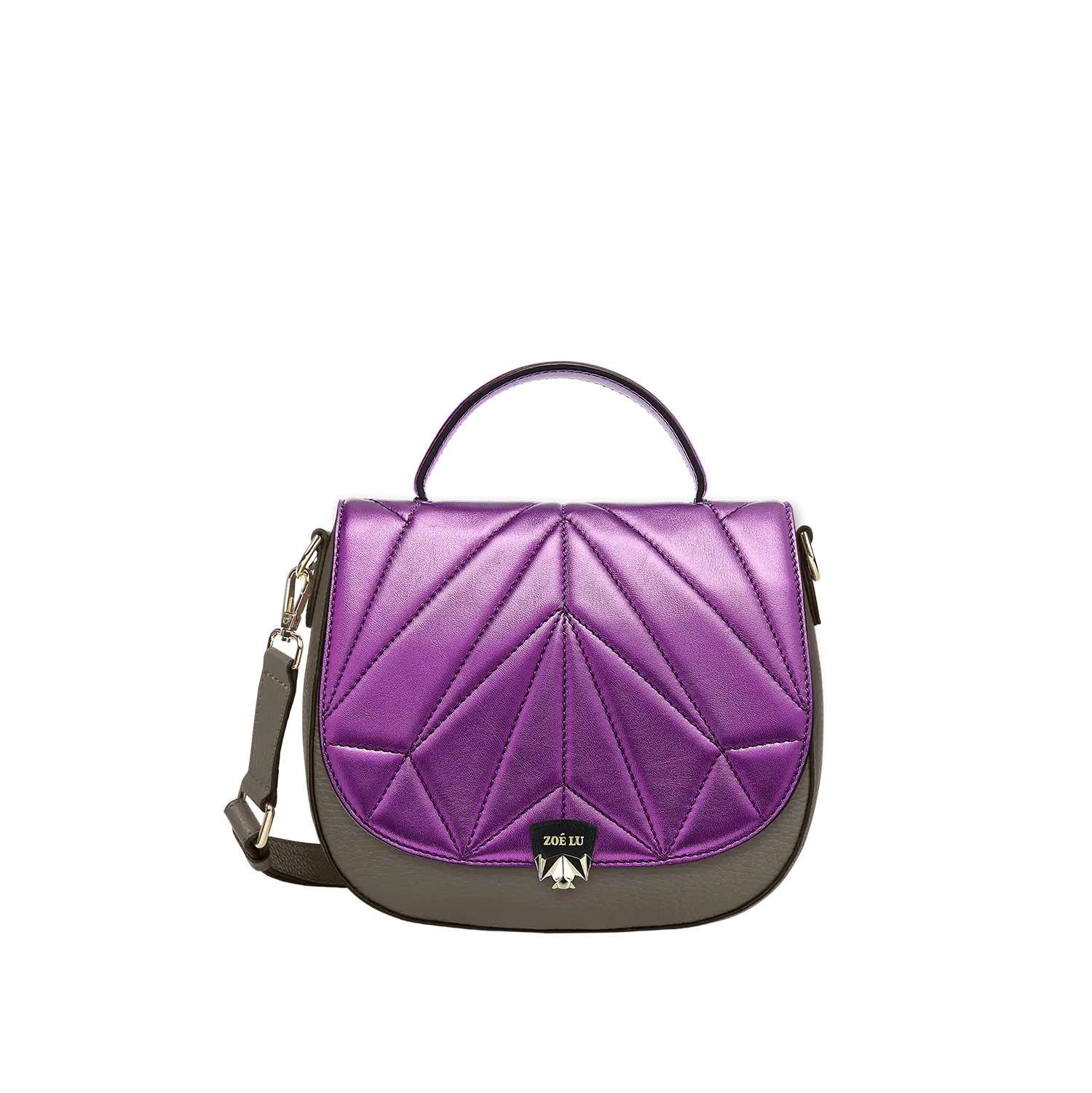 Wechselklappe - Kinda Hypnotised - lila-metallic