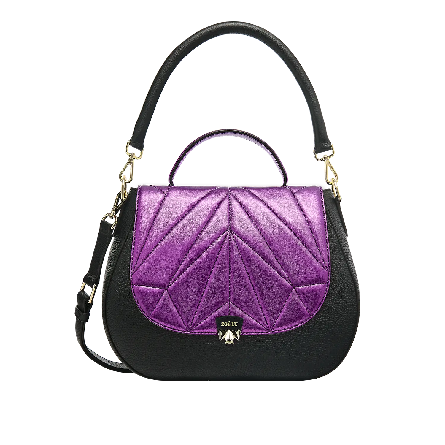 Wechselklappe - Kinda Hypnotised - lila-metallic