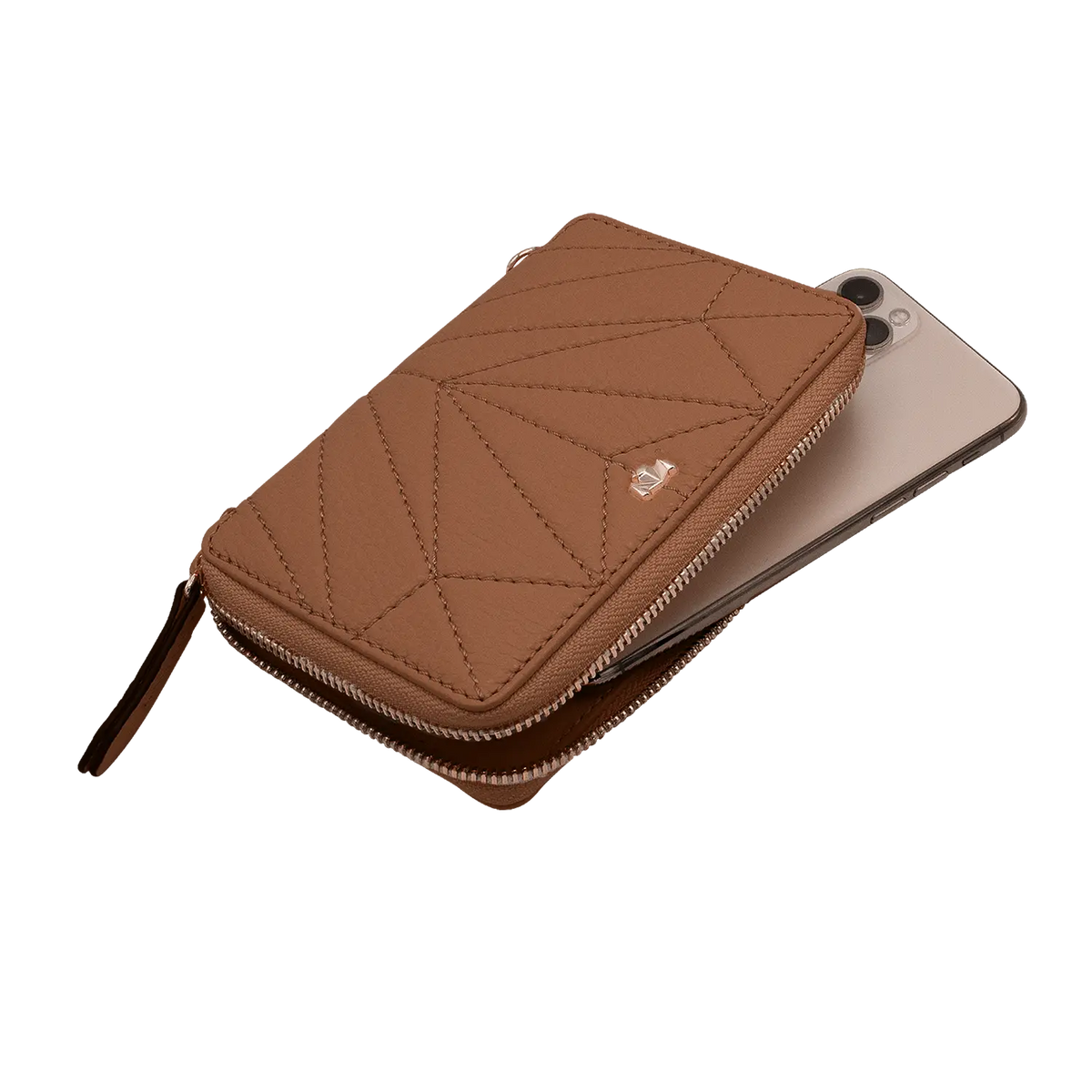 Geldbörse - One For The Money - cognac