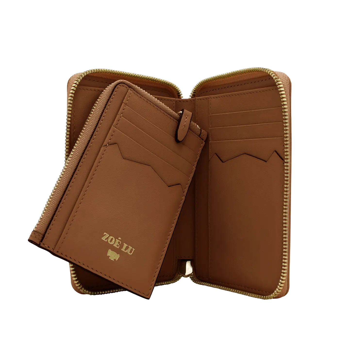 Geldbörse - One For The Money - cognac