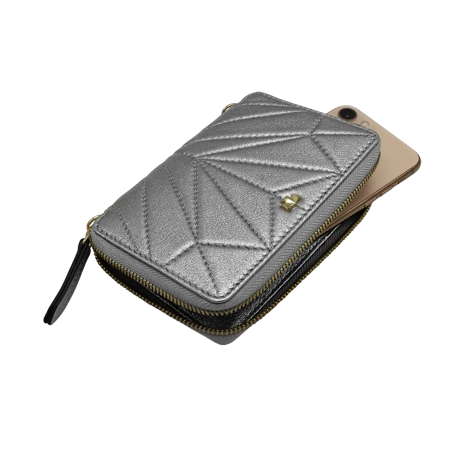 Geldbörse - One For The Money - silber