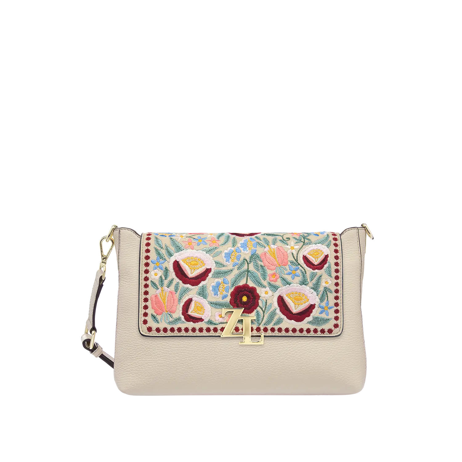 Wechselklappe - Blossom Days - creme-bunt