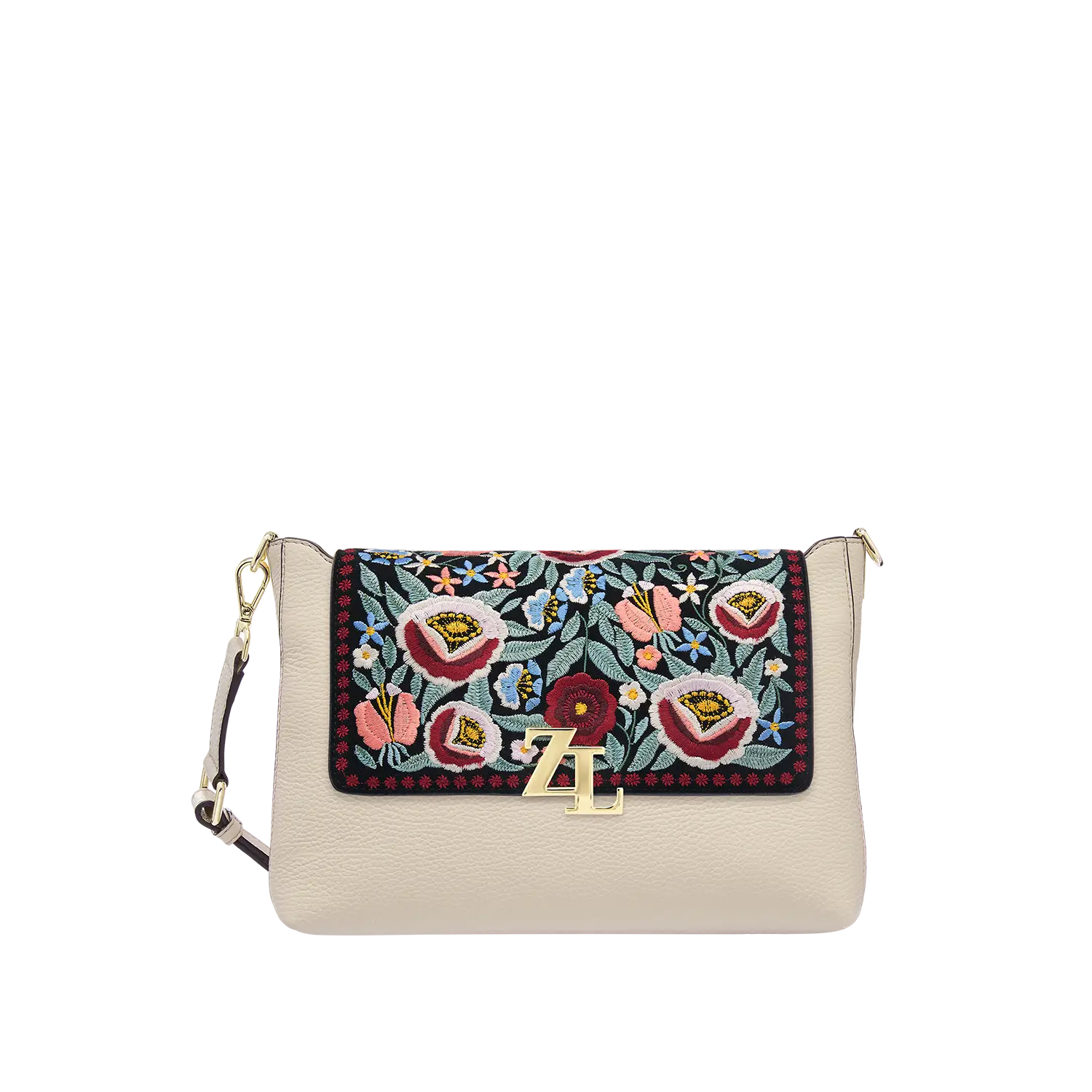 Wechselklappe - Romance Issue- schwarz-bunt