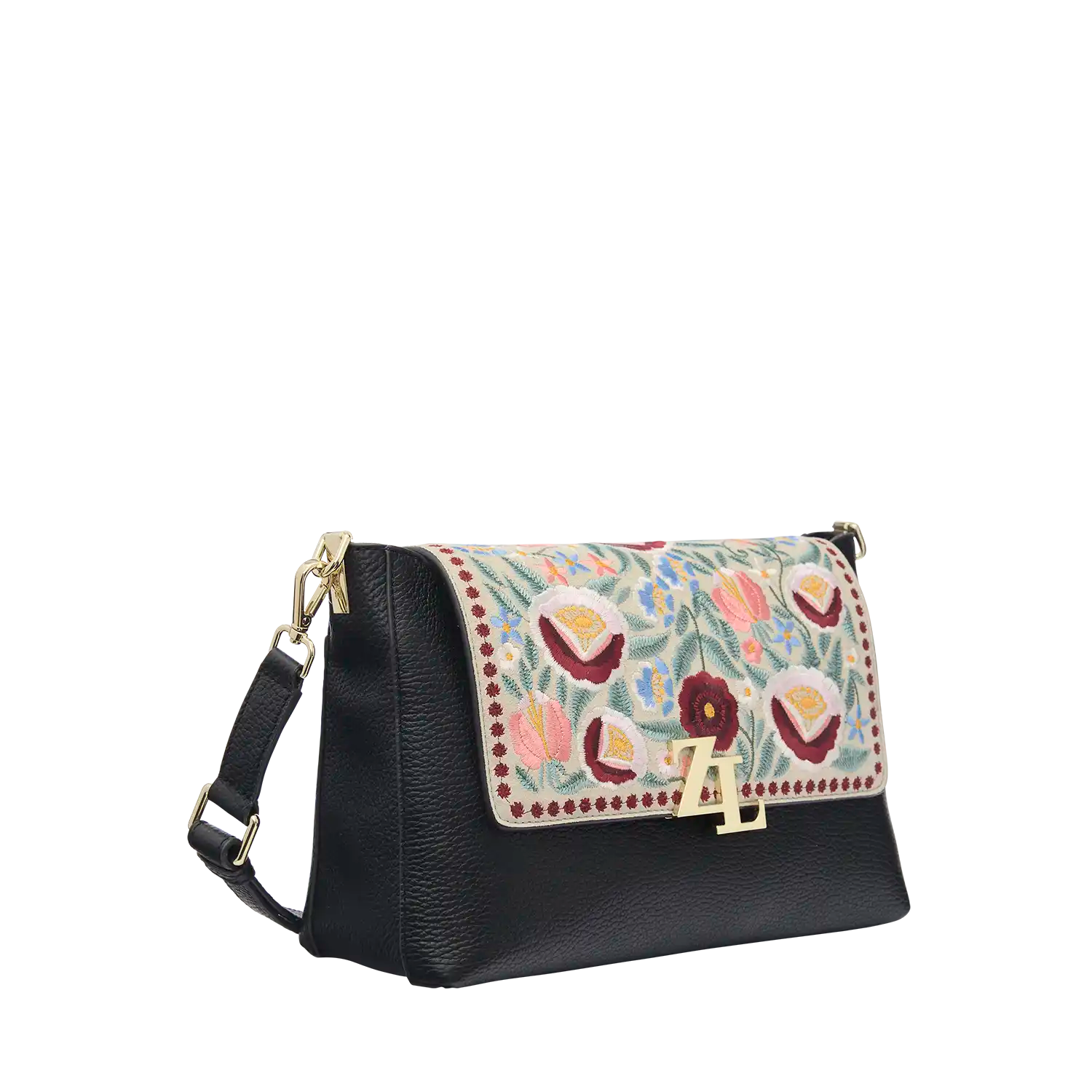 Wechselklappe - Blossom Days - creme-bunt