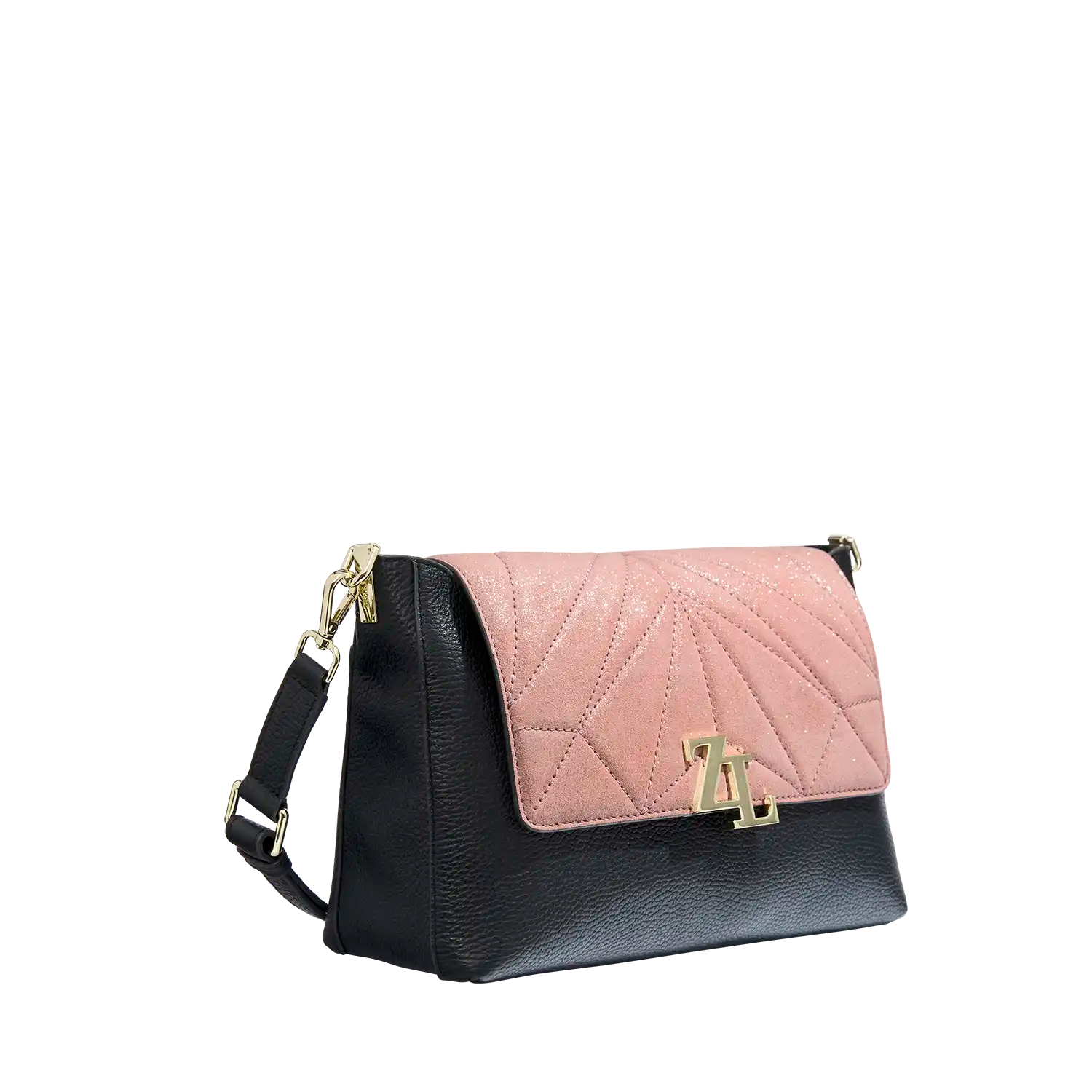 Wechselklappe - Iconic Peachy - rosa-glitzer