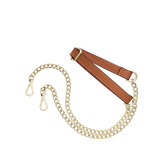 Kettenriemen - Chain Gang - cognac/gold