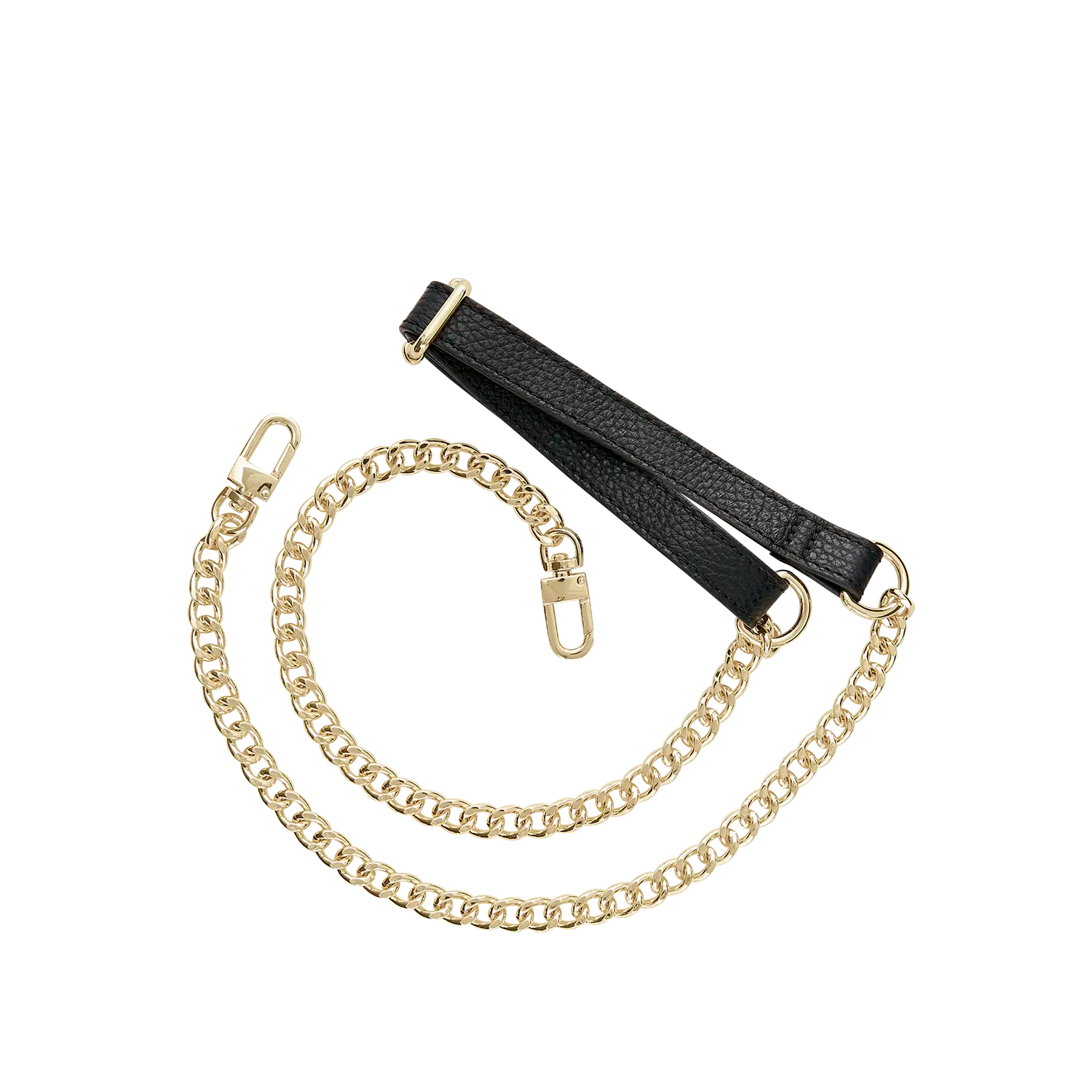 Kettenriemen - Chain Gang - schwarz/gold