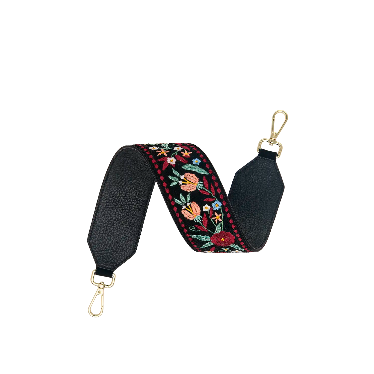 Kurzhenkel - Full Bloom - schwarz