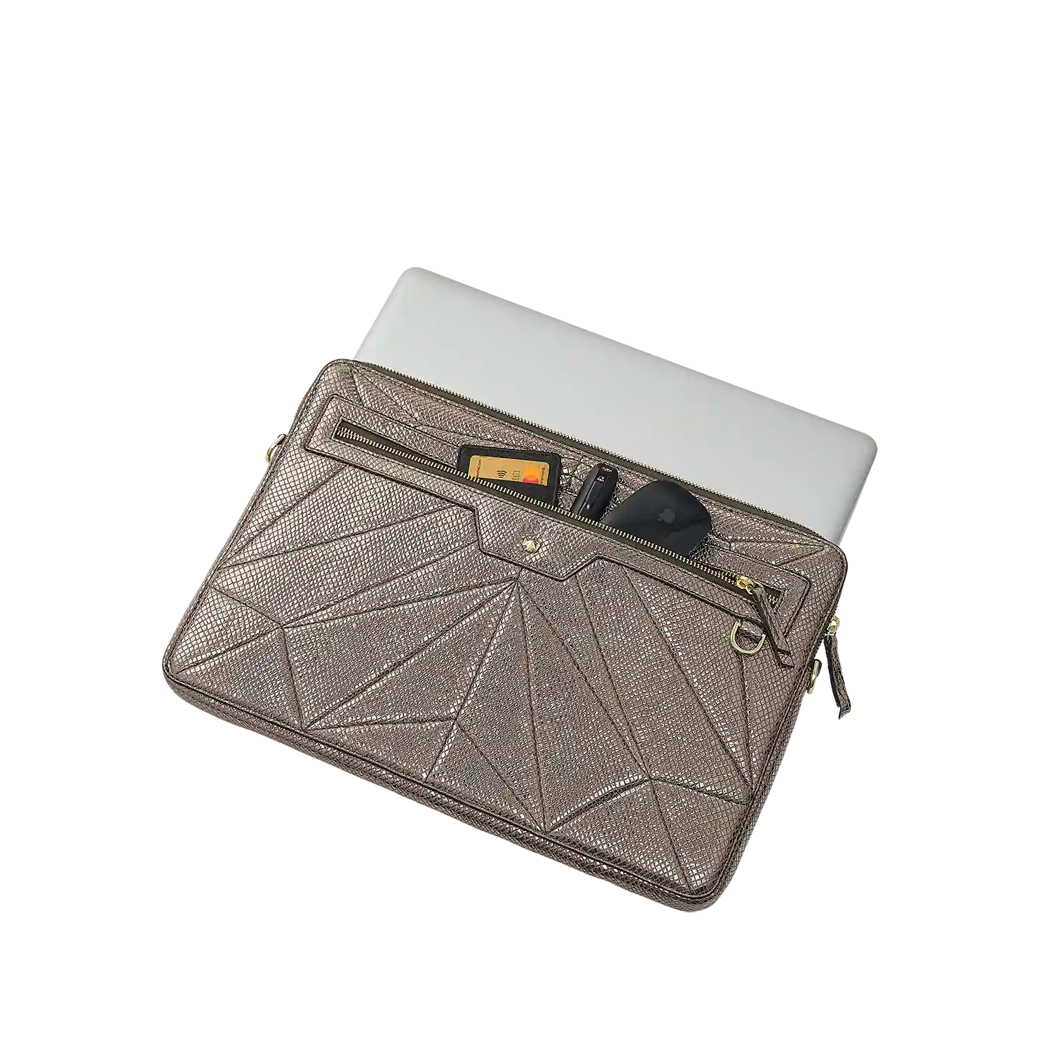 Laptop Sleeve 13/14" - Work it - bronze