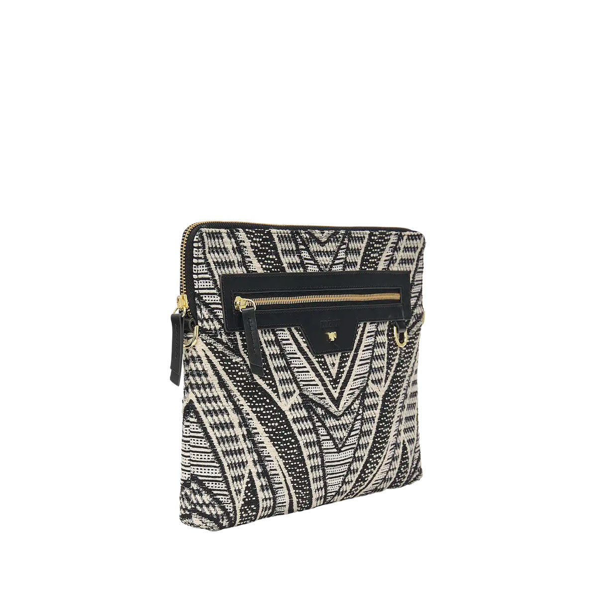 Laptop Sleeve 15/16" - Work it - schwarz-weiss