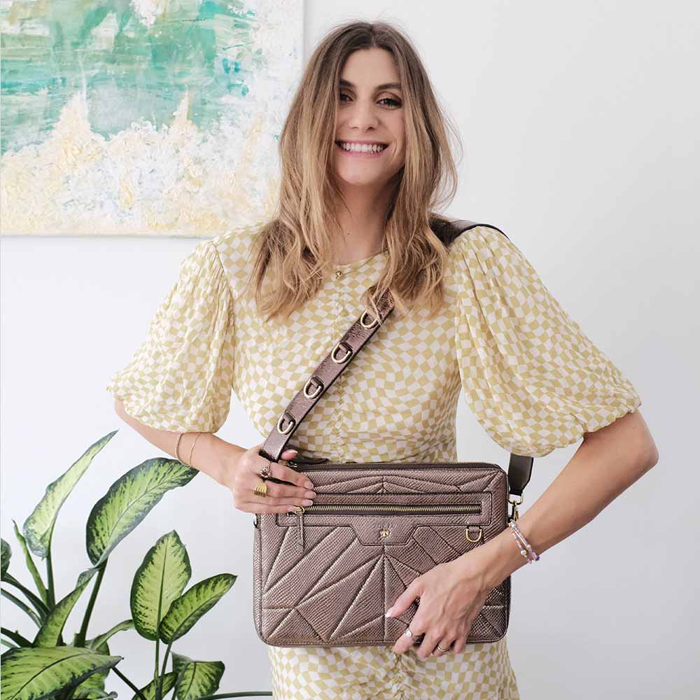 Laptop Sleeve 13/14" - Work it - bronze