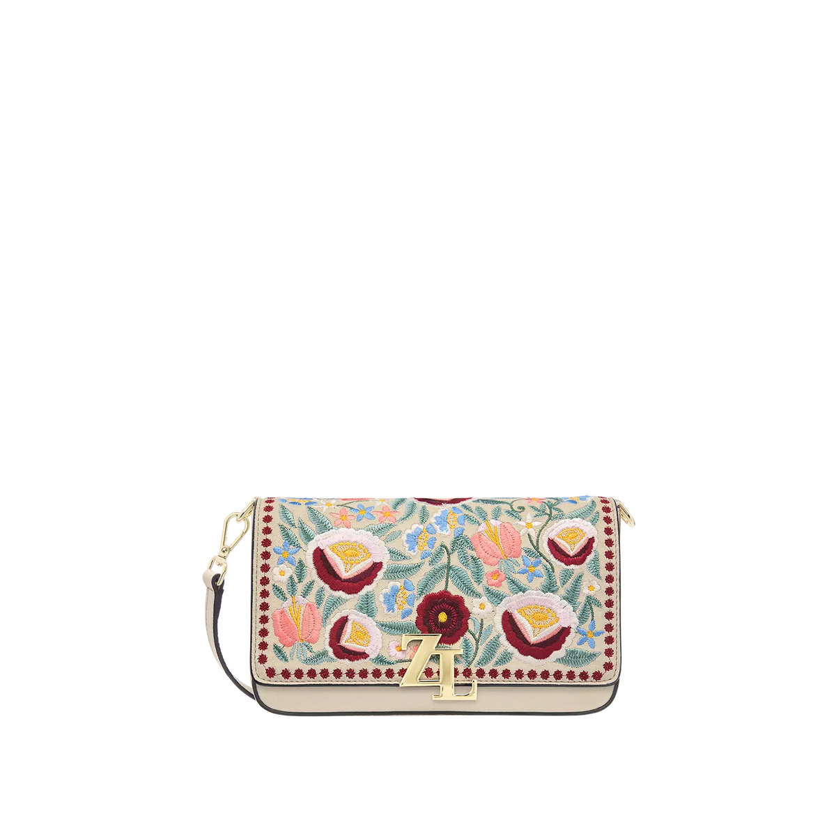 Wechselklappe - Blossom Days - creme-bunt