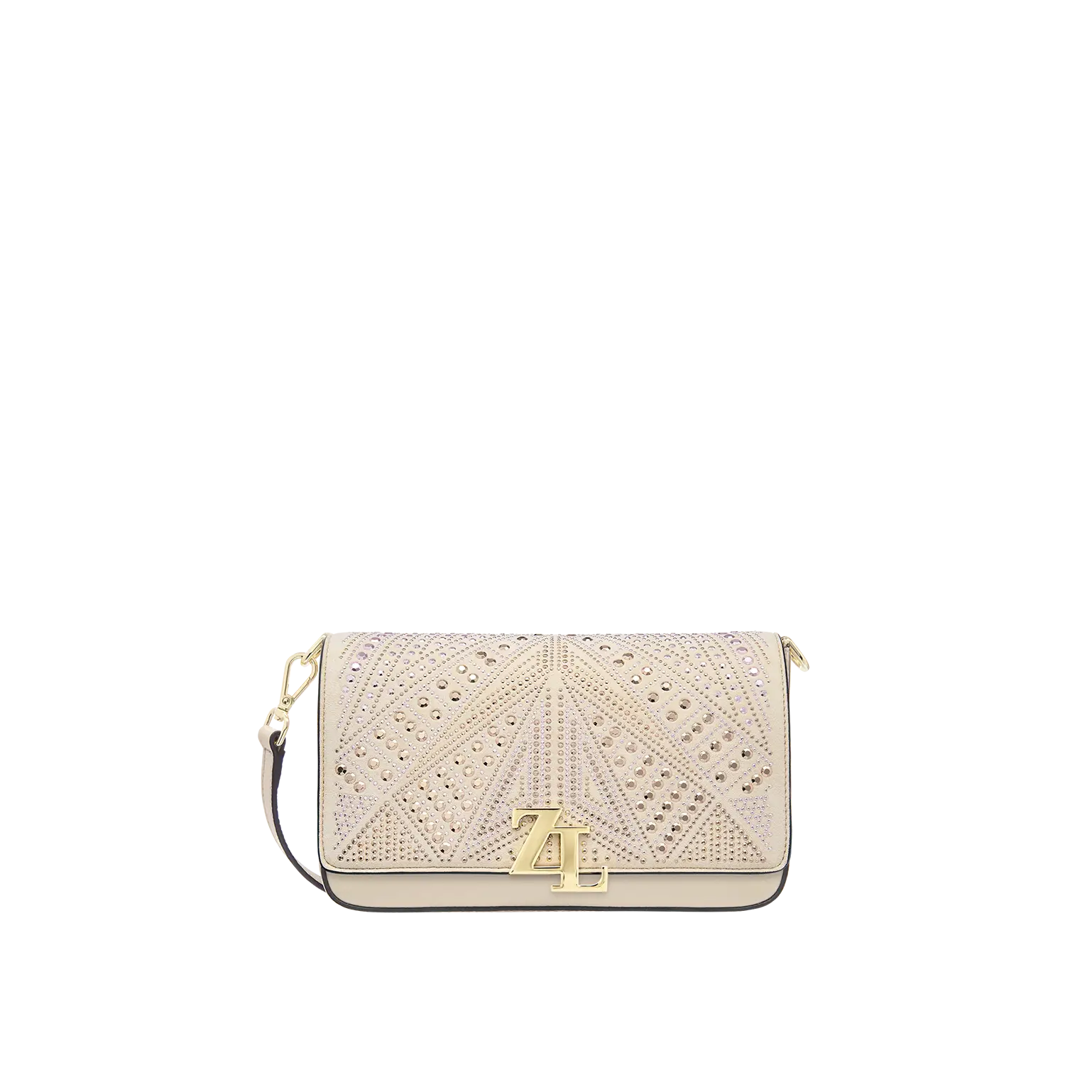 Wechselklappe - Day Sparkle - creme