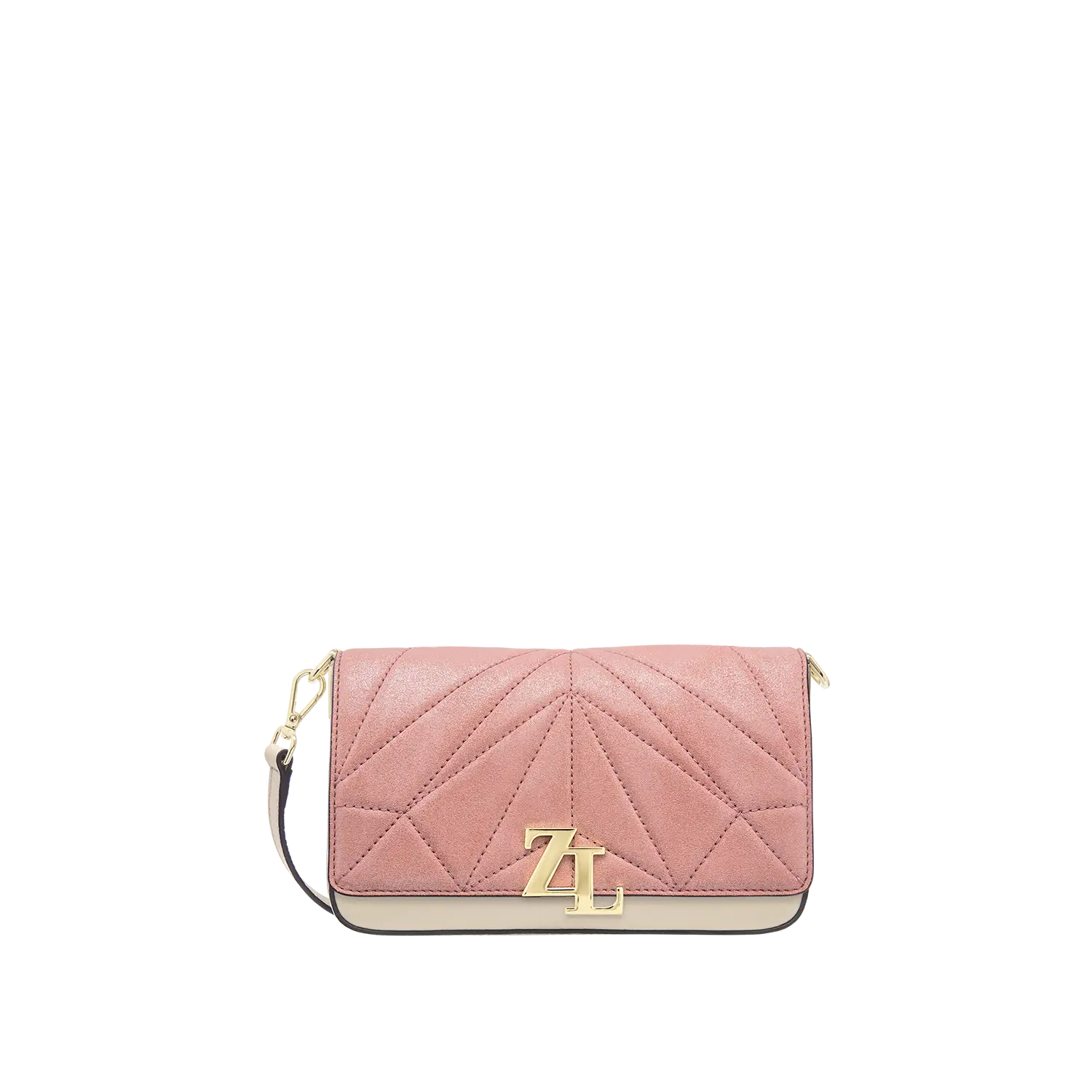 Wechselklappe - Iconic Peachy - rosa-glitzer