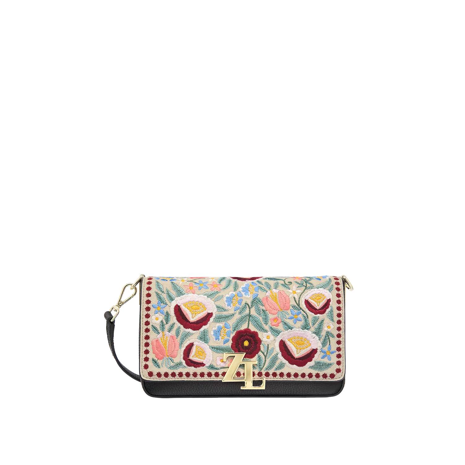 Wechselklappe - Blossom Days - creme-bunt