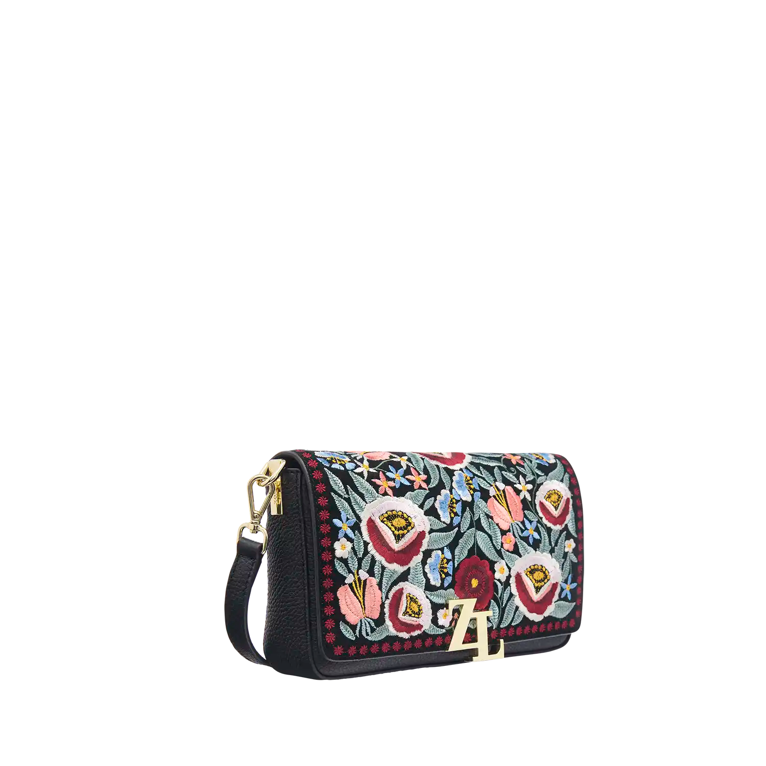 Wechselklappe - Romance Issue- schwarz-bunt