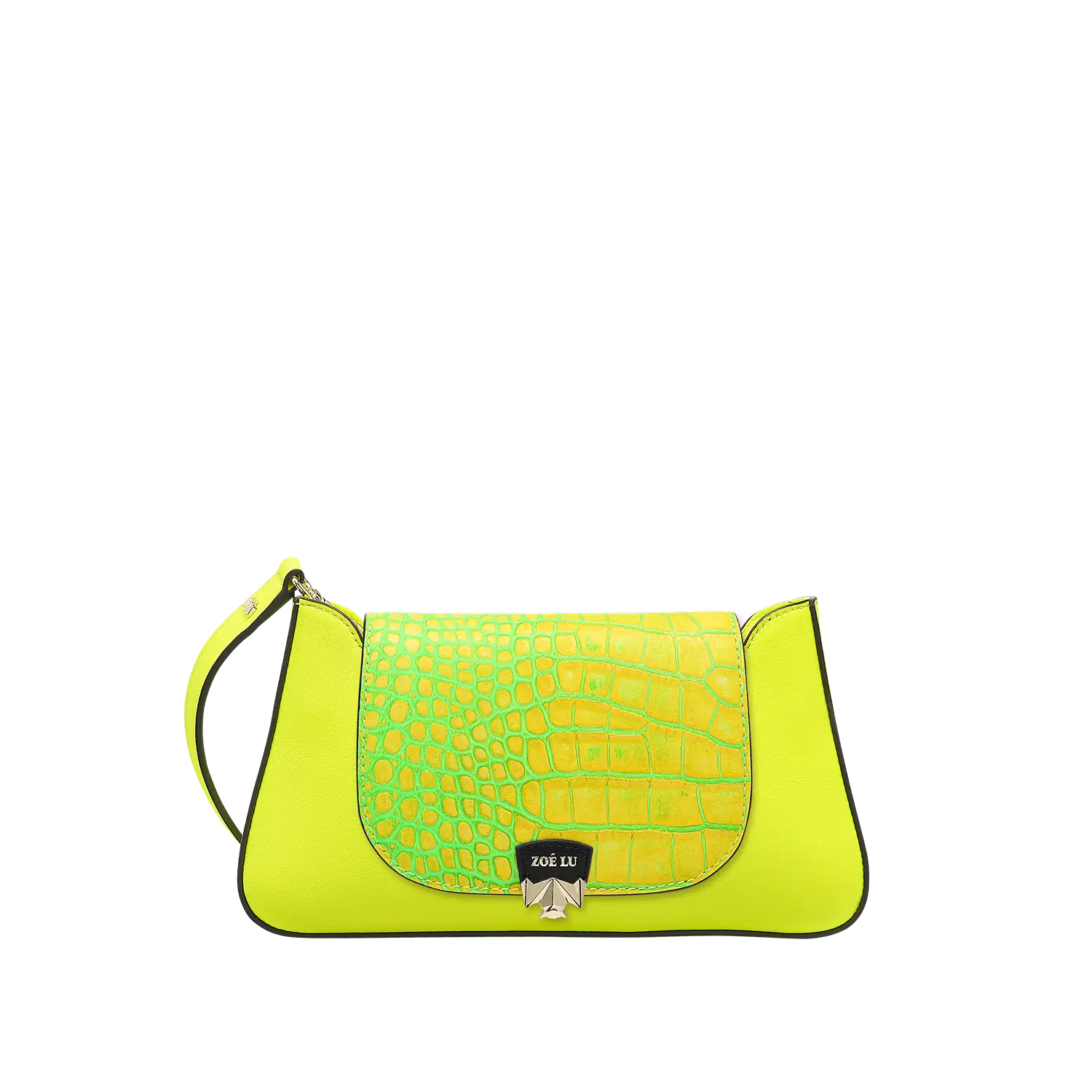 Wechselklappe - Mini Lemon Splash - gelb-gruen