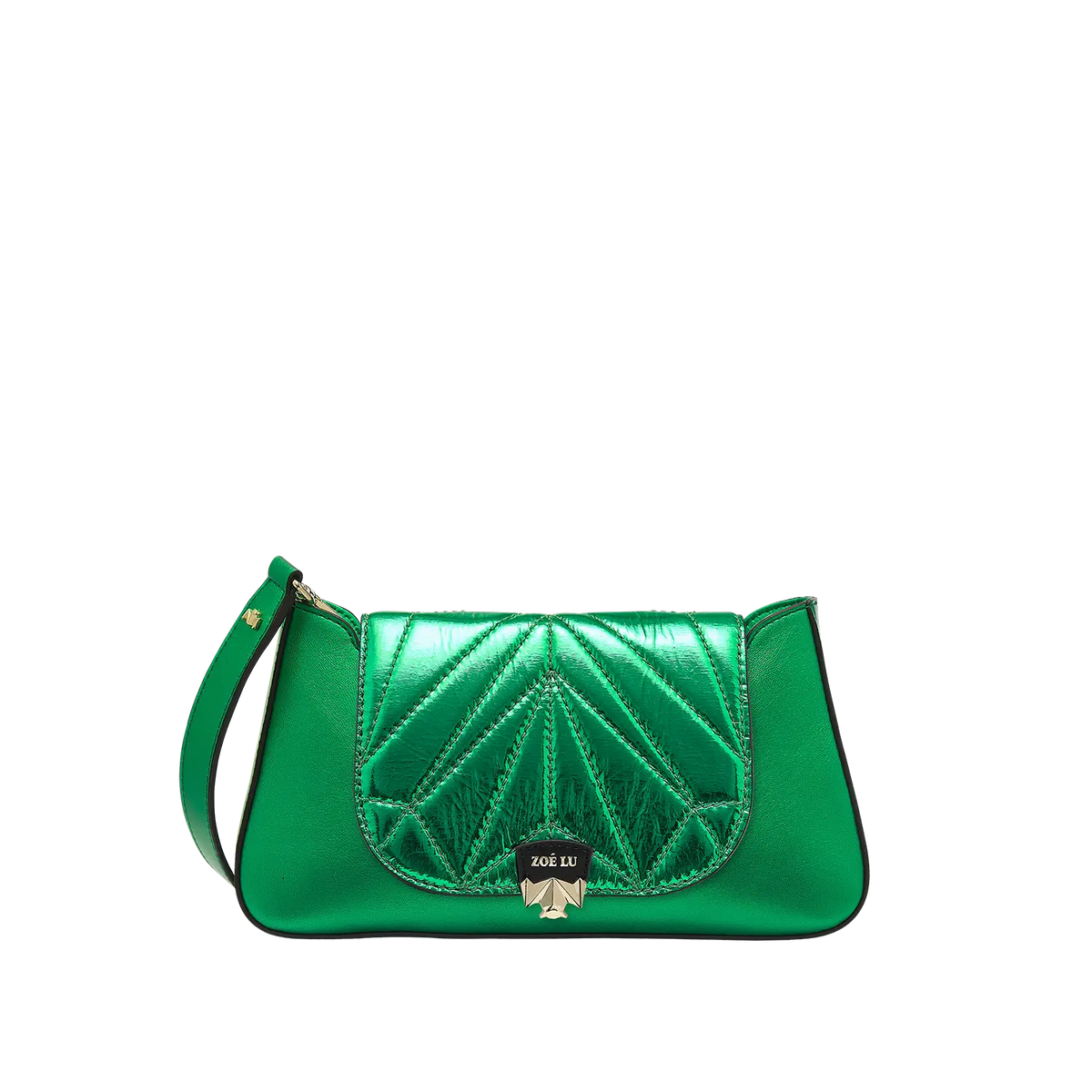 Wechselklappe - Mini Kinda Melon - grün-metallic