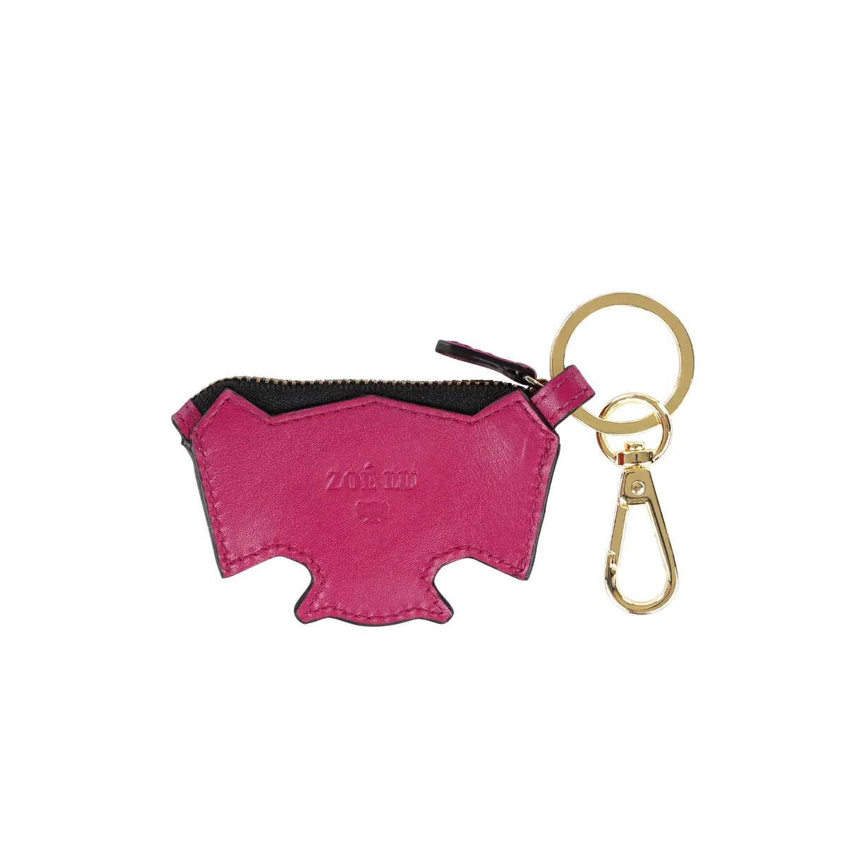 Schlüsselanhänger - Zip it Bat - pink