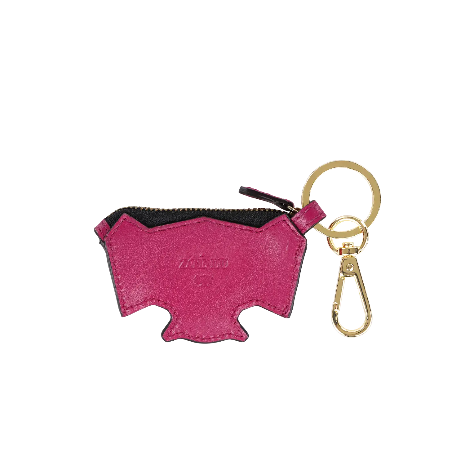 Schluesselanhaenger - Zip it Bat - pink