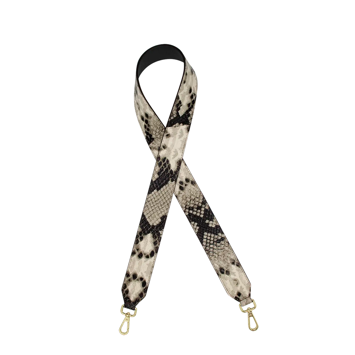 Schulterriemen - Black Turn Over - schwarz-snake