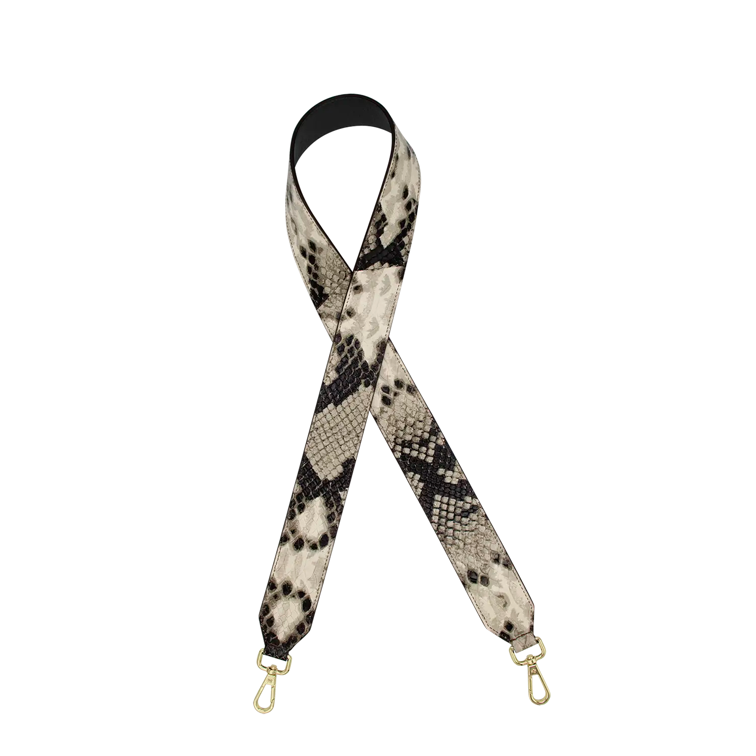 Schulterriemen - Black Turn Over - schwarz-snake